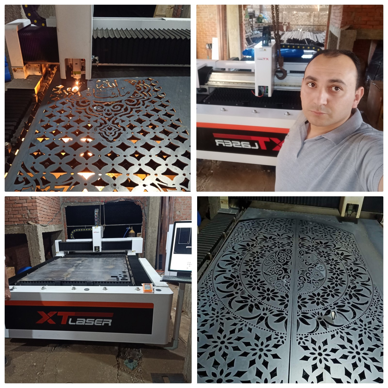 Безтурботне обслуговування починається з нового дня XTlaser After-sales Global Service Line Egyptian Station